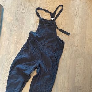 Comfy dark gray aerie overalls size XS